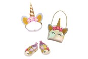 Dukker & Tilbehør - Heless Doll Accessories Glitter Unicorn Set 30-34 cm - 2311