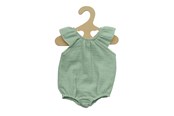 Dukker & Tilbehør - Heless Doll body Mint green with Ruffles 35-45 cm - 2413