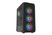 Kabinet - Natec Fury Shobo SH4F RGB - Kabinet - Tower - Sort - NFO-2154