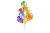 Legetøj - Globos Balloons Metallic Pearl Mix Colors 30cm 10pcs. - 1121700