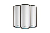 Router & firewall - Netgear RBE973S Orbi 970 BE27000 Quad-Band WiFi 7 Mesh System 27Gbps (3-Pack) - Mesh router 802.11a/b/g/n/ac/ax/be (Wi-Fi 7) - RBE973S-100EUS