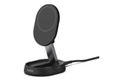 Mobil - Adaptere & Opladere - Belkin BoostCharge Pro wireless charging stand - magnetic convertible with Qi2 - 15 Watt - WIA008btBK