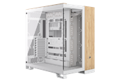 Kabinet - Corsair 6500X - White/Bamboo Wood - Kabinet - Miditower - Hvid - CC-9011284-WW