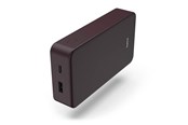Powerbank - Hama Powerbank Colour 20 20000mAh USB-C+USB-A Plum Powerbank - 20000 mAh - 00201715