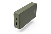 Powerbank - Hama Powerbank Colour 20 20000mAh USB-C+USB-A Green Powerbank - Grøn - 20000 mAh - 00201716
