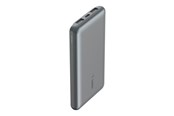 Powerbank - Belkin BoostCharge power bank - 2 x USB 24 pin USB-C - 15 Watt Powerbank - Grå - 10000 mAh - BPB011BTGY