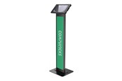 Skærmholder - Compulocks Galaxy Tab A9 Apex Enclosure Brandable Floor Stand Black - 140B11GAPX9B
