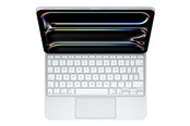Tastatur - Apple Magic Keyboard for iPad Pro 11" M5 | M4 - International English - White - Tastatur & Folio sæt - Engelsk - Hvid - MWR03Z/A