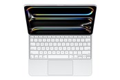 Tastatur - Apple Magic Keyboard for iPad Pro 13‑inch (M4) - US English - White - Tastatur & Folio sæt - Amerikansk engelsk - Hvid - MWR43LB/A