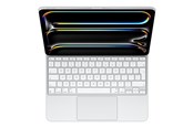 Tastatur - Apple Magic Keyboard for iPad Pro 13" M5 | M4 - International English - White - Tastatur & Folio sæt - Engelsk - Hvid - MWR43Z/A