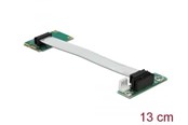 Dockingstation - DeLOCK Riser card Mini PCI Express > PCI Express x1 left insertion - 41370