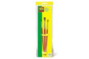 Kreativt Legetøj - SES Creative Brushes 3 pcs. - 00390