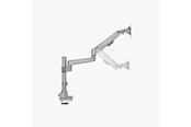 Skærmholder - Alterzone Arm Ascend Enkelt Monitor Arm, Sølv - ALZARMASC-W