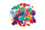 Kreativitet & Hobbyartikler - Colorations - Rainbow feathers 85 grams - CHRFEA
