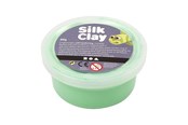 Konstruktionslegetøj - Silk Clay - Light Green 40gr. - 79108