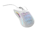 Mus - Glorious Model D 2 Wired - Matte White - Gaming Mus - Optisk - 5 knapper - Hvid - GLO-MS-DV2-MW