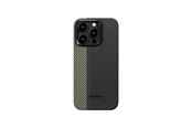 Mobil - Covers & Cases - PITAKA Fusion Weaving MagEZ 4 600D overture - iPhone 15 Pro - FO1501P