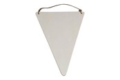 Kreativitet & Hobbyartikler - Playwood Wooden Flag Triangle with Hanger 19.5x15cm - sl128