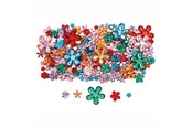 Kreativitet & Hobbyartikler - Colorations - Colored Flower Rhinestones 300pcs. - CHBLOSSO