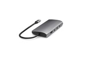 Dockingstation - Satechi USB-C Multiport Adapter 8K With Ethernet V3 - ST-P8KEM