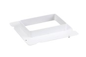 Ventilation - Duka Overgangsstykke Type 6A, 100x150 mm, hvid - 111265