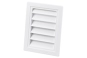 Ventilation - Duka Jalousirist Type 63.1, 100x150 mm, hvid - 109055