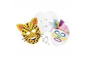 Legetøj - Colorations - Make and Decorate your own Cardboard Masks Set of 24 - CHCMASK