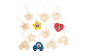 Kreativitet & Hobbyartikler - Colorations - Decorate your own Wooden Photo Frame Set of 12 - HANGPICS
