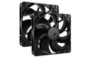 Kabinet Køler - Corsair RS140 - dual-pack - Kabinet køler - 140mm - Sort - 36 dBA - CO-9050191-WW