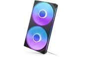Kabinet Køler - NZXT F240 RGB CORE UNIBODY - 240mm - Kabinet køler - 120mm - Sort - 30 dBA - RF-U24HF-B1