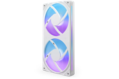 Kabinet Køler - NZXT F240 RGB CORE UNIBODY - 240mm - Kabinet køler - 240mm - Hvid - 30 dBA - RF-U24HF-W1