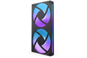 Kabinet Køler - NZXT F280 RGB CORE UNIBODY - 280mm - Kabinet køler - Sort - 30 dBA - RF-U28HF-B1
