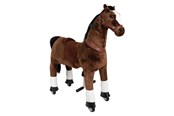 Rolleleg - Small Foot - Brown Rocking Horse on Wheels - 12462