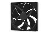 Kabinet Køler - NZXT F140P V2 - Static Pressure - Kabinet køler - 140mm - Sort - 30 dBA - RF-P14SF-B2