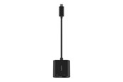 Netværksadapter (netkort, printserver mv.) - Belkin USB-C Ethernet Adapter 100W PD *DEMO* - INC019BTBK