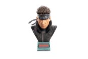 Merchandise - First 4 Figures - Metal Gear Solid Life-Size Bust Resin Statue: Solid Snake (Standard Edition) - Figur - 5060316625965