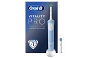 Eltandbørste - Oral-B Eltandbørste Vitality Pro Vapor Blue + Extra Refill - 8700216125628