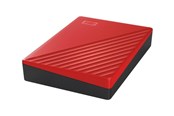 Harddisk - Ekstern - WD My Passport - 6TB - Ekstern Harddisk - Rød - WDBR9S0060BRD-WESN