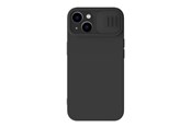 Mobil - Covers & Cases - Nillkin CamShield Silky Silicone Case for iPhone 15 Plus (black) - 6902048266469