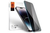 Mobil - Beskyttelsesglas - Spigen Glass tR Slim HD 1 Pack Anti Glare/Privacy Transparency Sensor Protection - iPhone 14 Pro - AGL05223