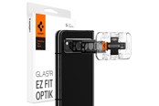 Mobil - Beskyttelsesglas - Spigen Glass EZ Fit Optik Pro 2 Pack - black - Google Pixel Fold - AGL06207