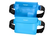 Mobil - Andet Tilbehør - Spigen Aqua Shield WaterProof Waist Bag A620 2 Pack - sea blue - AMP06020