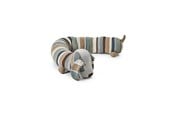Babylegetøj - Smallstuff - Bed Animal Dog Multi Stiped - 70016-02