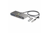 USB hub - StarTech.com 2-Port USB-C/USB-A Hub with GbE and RS232 Serial 2x USB-A - hub - 2 ports USB hub - 2 ports - Grå - 5G2A1SGBB-USB-C-HUB