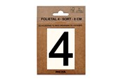 Postkasser - MEFA Folietal 4, Sort - A13114