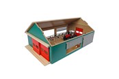 Trælegetøj - Kids Globe Stable with Windbreak Mesh 1:32 - 610250