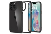 Mobil - Covers & Cases - Spigen Crystal Hybrid - matte black - iPhone 15 Pro Max - ACS06449