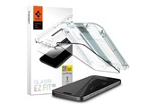 Mobil - Beskyttelsesglas - Spigen Glass tR EZ Fit HD 1 Pack - FC Black - iPhone 15 Pro - AGL06899