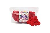 Kreativitet & Hobbyartikler - Colorations - Pom Poms Red 100pcs. - CHPOMRE