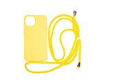 Mobil - Covers & Cases - Mobile Origin Lanyard Case - yellow - iPhone 14 - LYC-S-YLW-14